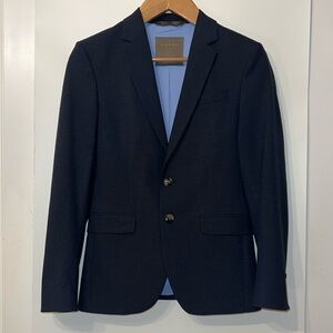 Zara Men’s Two Piece Suit- Navy Size Small